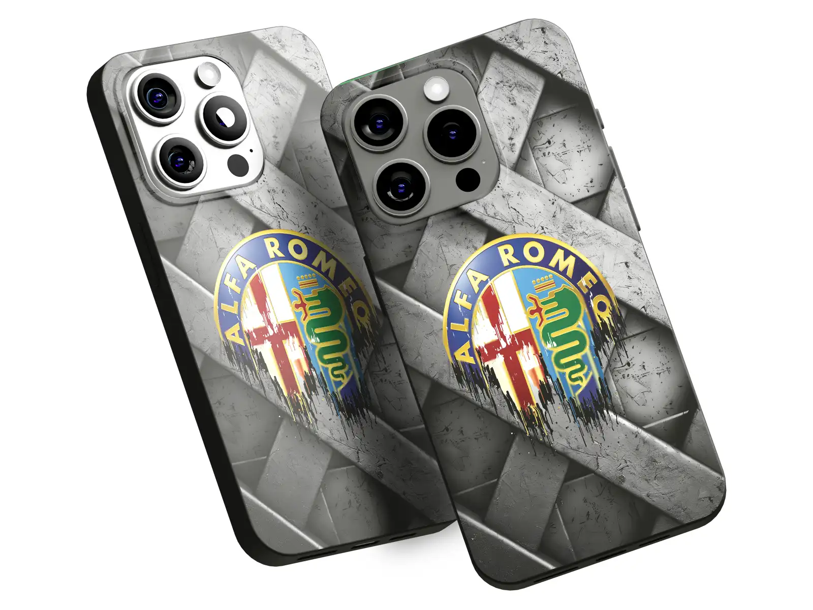 Alfa Romeo Cover Silicone Telefono Design Durevole